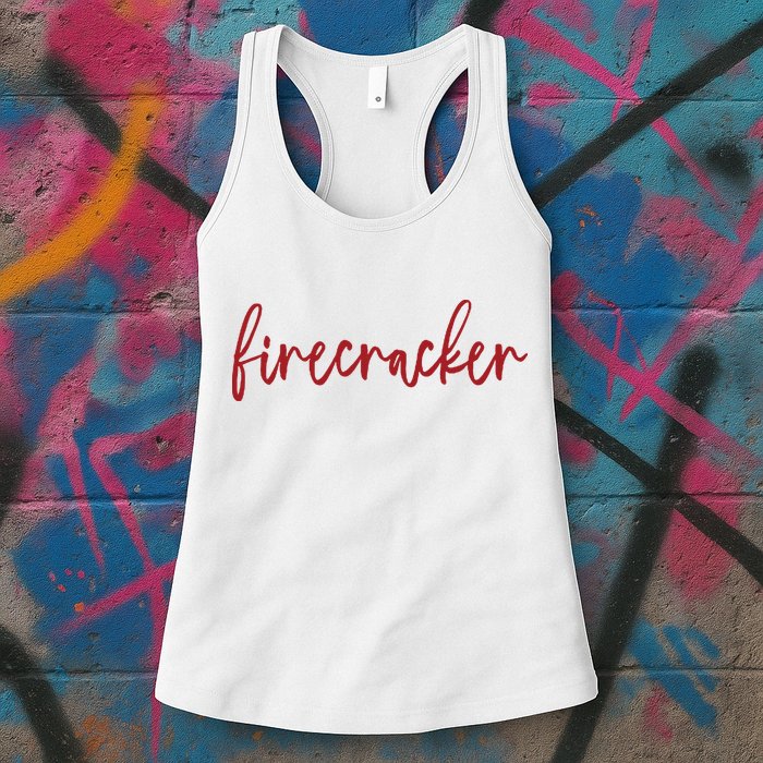 Firecracker 4th Of July Womens Tank Top