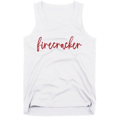 Firecracker 4th Of July Tank Top