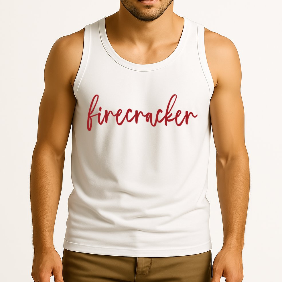 Firecracker 4th Of July Tank Top