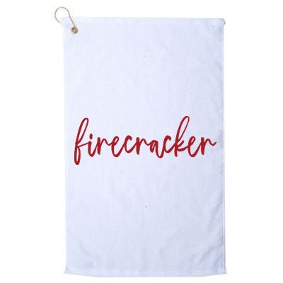 Firecracker 4th Of July Golf Towel