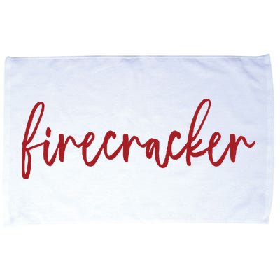 Firecracker 4th Of July Microfiber Hand Towel