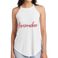 Firecracker 4th Of July Women's Perfect Tri Rocker Tank