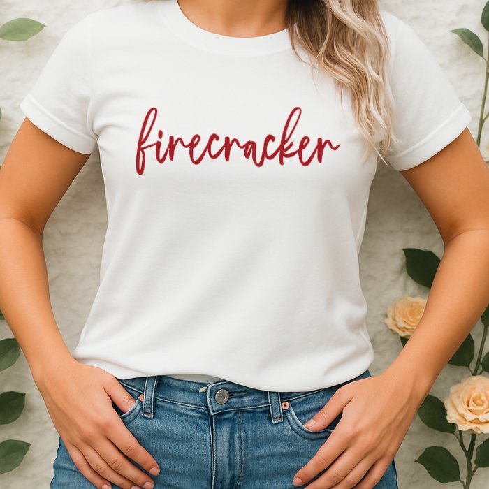 Firecracker 4th Of July Womens T-Shirt