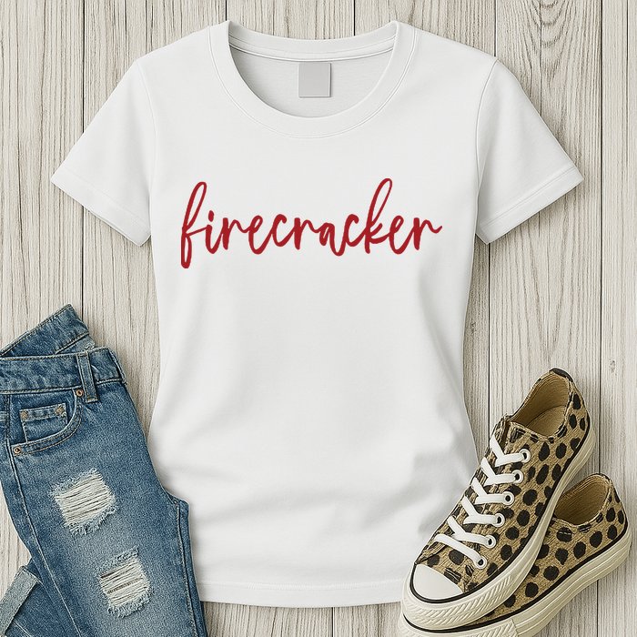 Firecracker 4th Of July Womens T-Shirt