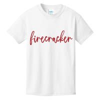 Firecracker 4th Of July Kids T-Shirt