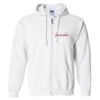 Firecracker 4th Of July Full Zip Hoodie