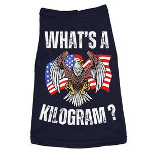 Funny 4th Of July Patriotic Usa What Is A Kilogram Doggie Tank