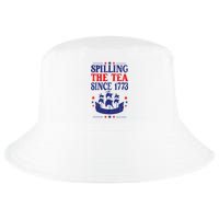 Fun 4th Of July Spilling The Tea Since 1773 Teacher Cool Comfort Performance Bucket Hat
