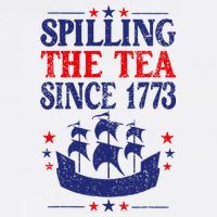 Fun 4th Of July Spilling The Tea Since 1773 Teacher Cool Comfort Performance Bucket Hat