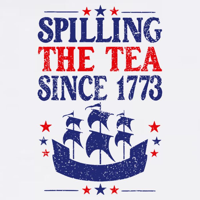 Fun 4th Of July Spilling The Tea Since 1773 Teacher Youth Performance Sprint T-Shirt
