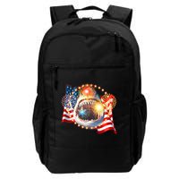 Fourth 4th Of July Fireworks Shark Backpack