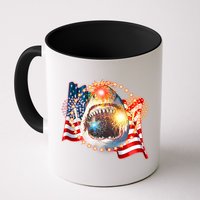 Fourth 4th Of July Fireworks Shark Mug