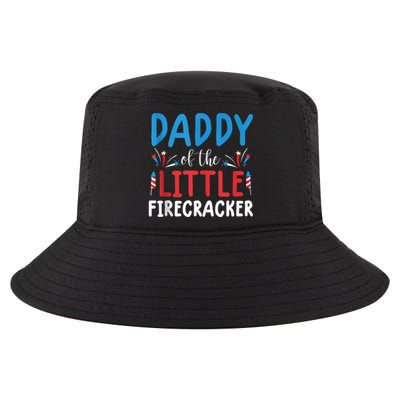 Funny 4th Of July Daddy Little Firecracker Cool Gift Cool Comfort Performance Bucket Hat