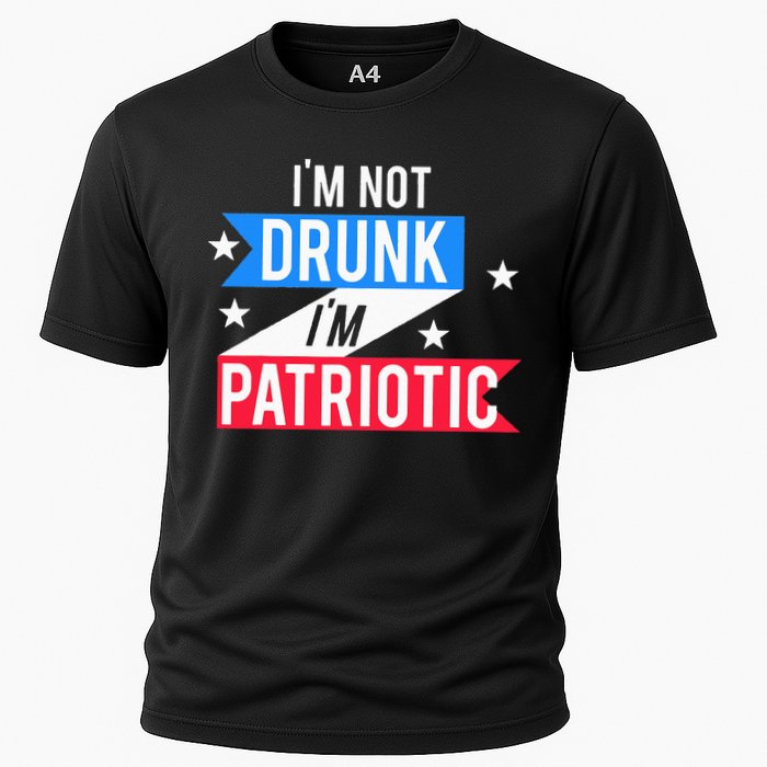 Funny 4th of July Beer Design Patriotic America Celebration Cooling Performance Crew T-Shirt