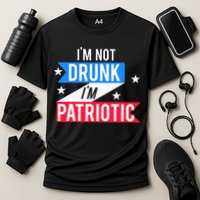 Funny 4th of July Beer Design Patriotic America Celebration Cooling Performance Crew T-Shirt
