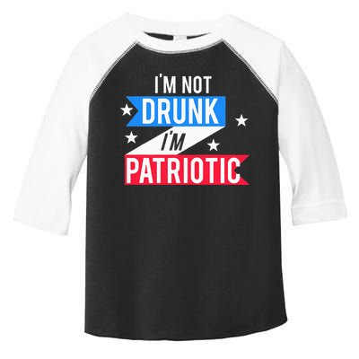 Funny 4th of July Beer Design Patriotic America Celebration Toddler Fine Jersey T-Shirt