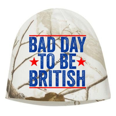 Funny 4th Of July Bad Day To Be British Kati - Camo Knit Beanie