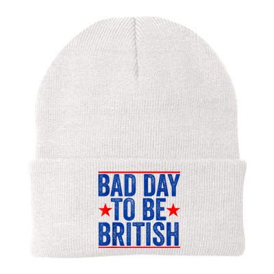 Funny 4th Of July Bad Day To Be British Knit Cap Winter Beanie