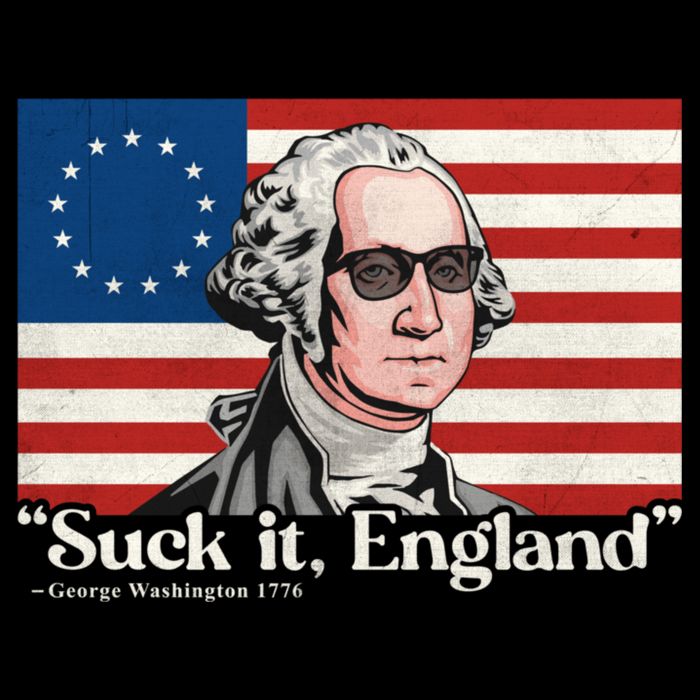 Funny 4th Of July Suck It England Patriotic 1776 USA Flag Cooling Performance Long Sleeve Crew