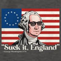 Funny 4th Of July Suck It England Patriotic 1776 USA Flag Vector Backpack