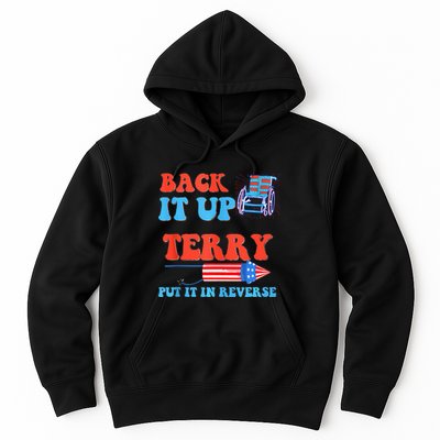 Funny 4th Of July Firework Meme Put It In Reverse Terry Hoodie