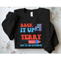 Funny 4th Of July Firework Meme Put It In Reverse Terry Sweatshirt