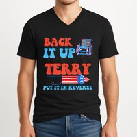 Funny 4th Of July Firework Meme Put It In Reverse Terry V-Neck T-Shirt