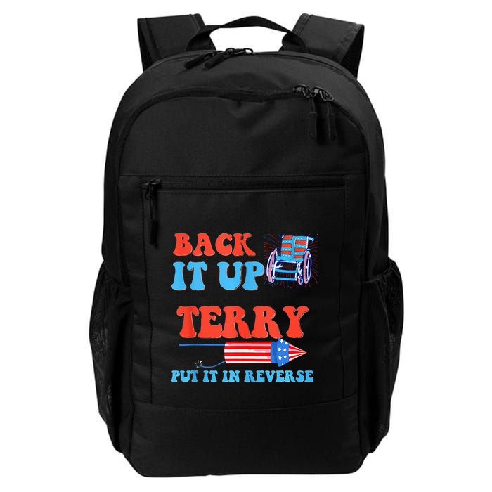 Funny 4th Of July Firework Meme Put It In Reverse Terry Daily Commute Backpack