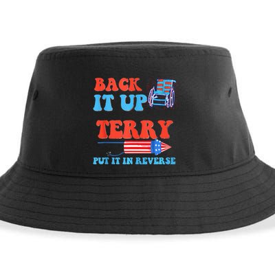 Funny 4th Of July Firework Meme Put It In Reverse Terry Sustainable Bucket Hat
