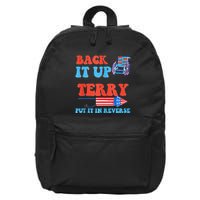 Funny 4th Of July Firework Meme Put It In Reverse Terry 16 in Basic Backpack