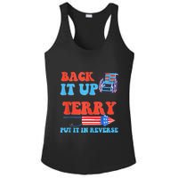 Funny 4th Of July Firework Meme Put It In Reverse Terry Ladies PosiCharge Competitor Racerback Tank