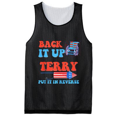 Funny 4th Of July Firework Meme Put It In Reverse Terry Mesh Reversible Basketball Jersey Tank