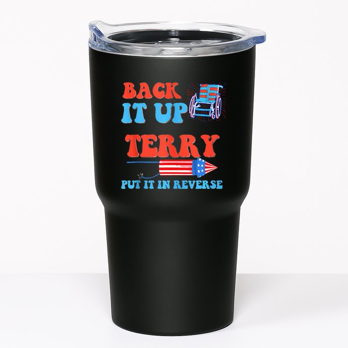 Funny 4th Of July Firework Meme Put It In Reverse Terry Tumbler