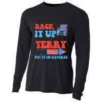 Funny 4th Of July Firework Meme Put It In Reverse Terry Cooling Performance Long Sleeve Crew