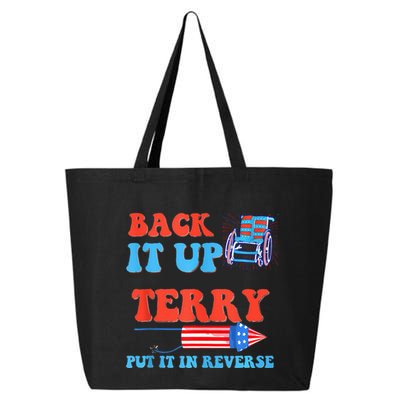 Funny 4th Of July Firework Meme Put It In Reverse Terry 25L Jumbo Tote