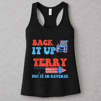 Funny 4th Of July Firework Meme Put It In Reverse Terry Womens Tank Top