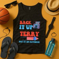 Funny 4th Of July Firework Meme Put It In Reverse Terry Tank Top