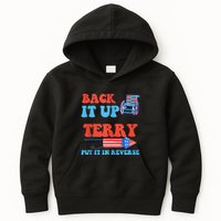Funny 4th Of July Firework Meme Put It In Reverse Terry Kids Hoodie