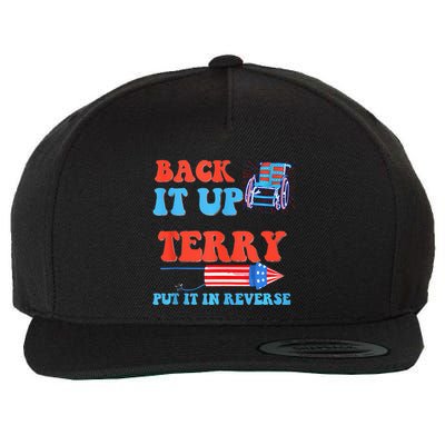 Funny 4th Of July Firework Meme Put It In Reverse Terry Wool Snapback Cap