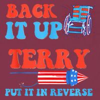 Funny 4th Of July Firework Meme Put It In Reverse Terry 16oz Travel Tumbler