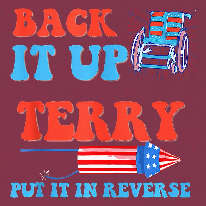 Funny 4th Of July Firework Meme Put It In Reverse Terry 16oz Travel Tumbler