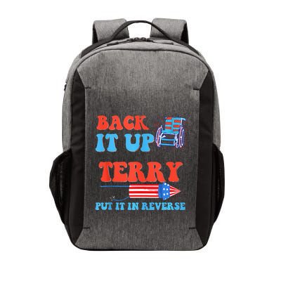 Funny 4th Of July Firework Meme Put It In Reverse Terry Vector Backpack