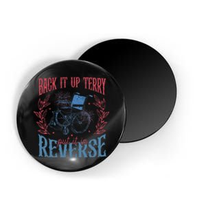 Funny 4th Of July Retro Back It Up Terry Put It In Reverse Magnet