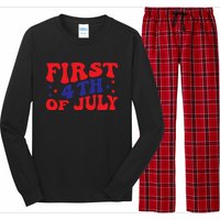 First 4th of July Gift Classic Long Sleeve Pajama Set