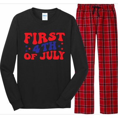 First 4th of July Gift Classic Long Sleeve Pajama Set