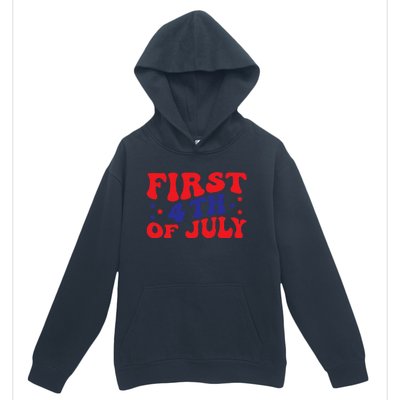 First 4th of July Gift Classic Urban Pullover Hoodie