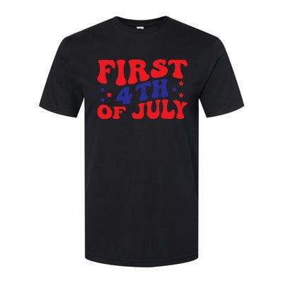 First 4th of July Gift Classic Softstyle CVC T-Shirt