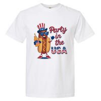 Funny 4th Of July Hot Dog Party In The Usa Garment-Dyed Heavyweight T-Shirt