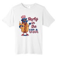 Funny 4th Of July Hot Dog Party In The Usa Tall Fusion ChromaSoft Performance T-Shirt