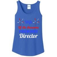 Funny 4th Of July Wife Of An Awesome Fireworks Director Cool Gift Ladies Essential Tank